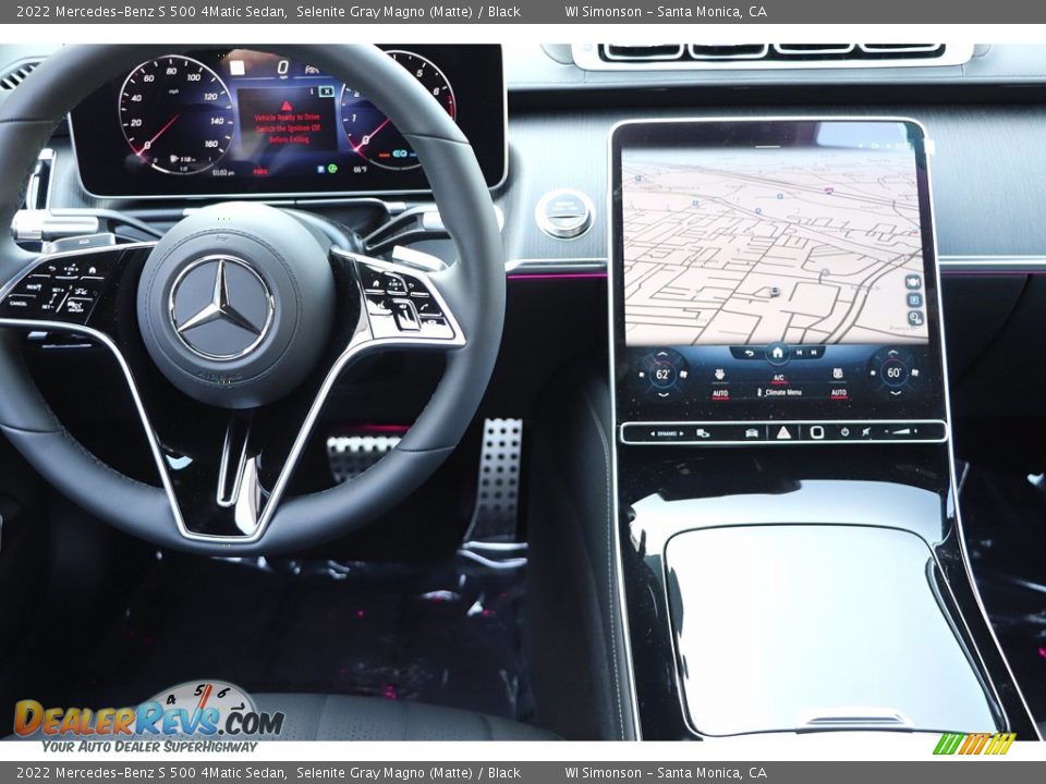 Navigation of 2022 Mercedes-Benz S 500 4Matic Sedan Photo #15