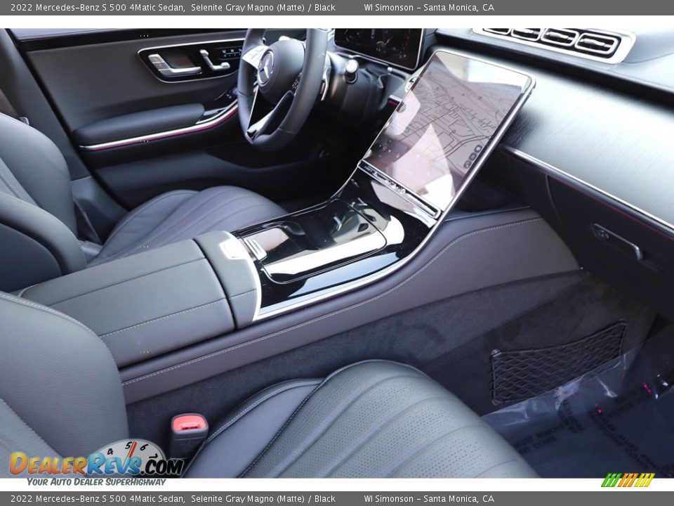Front Seat of 2022 Mercedes-Benz S 500 4Matic Sedan Photo #16