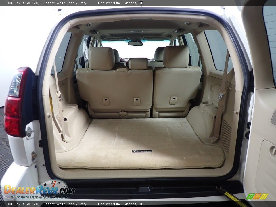 2008 Lexus GX 470 Blizzard White Pearl / Ivory Photo #16