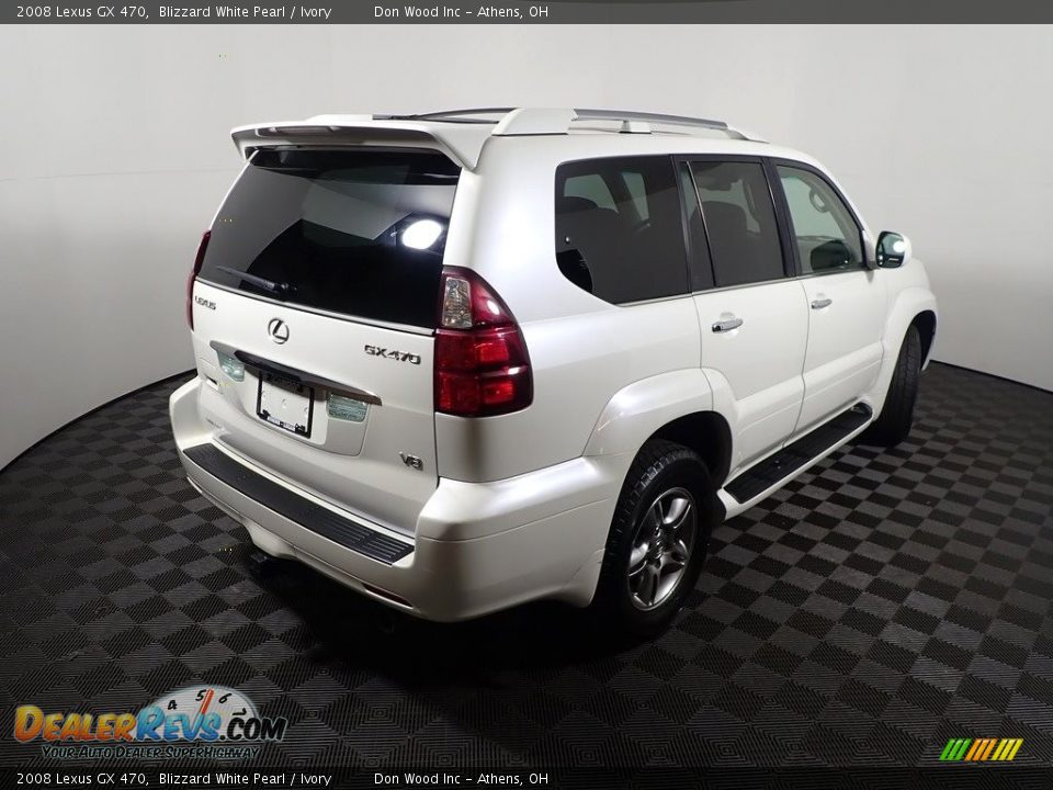 2008 Lexus GX 470 Blizzard White Pearl / Ivory Photo #17