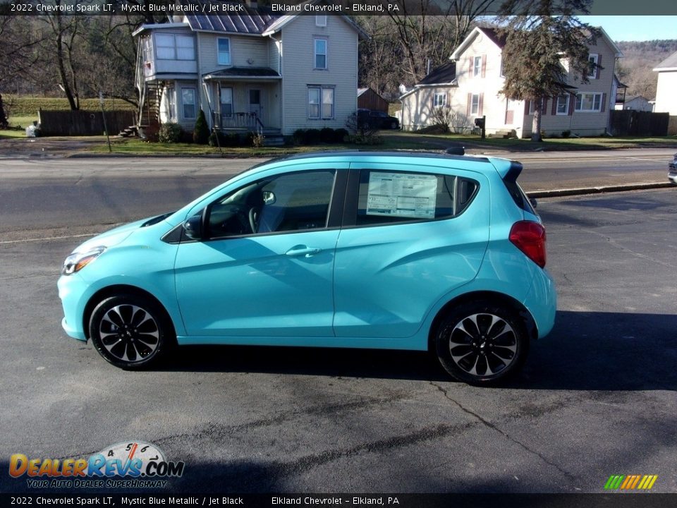 Mystic Blue Metallic 2022 Chevrolet Spark LT Photo #6