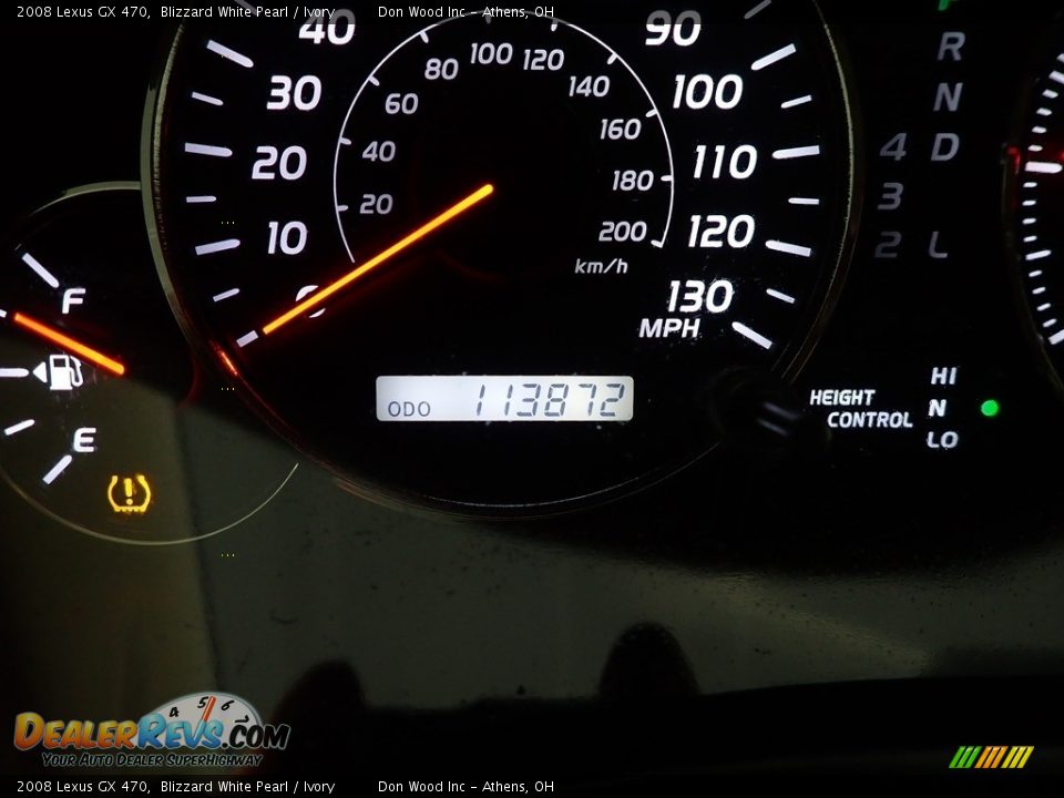 2008 Lexus GX 470 Blizzard White Pearl / Ivory Photo #23