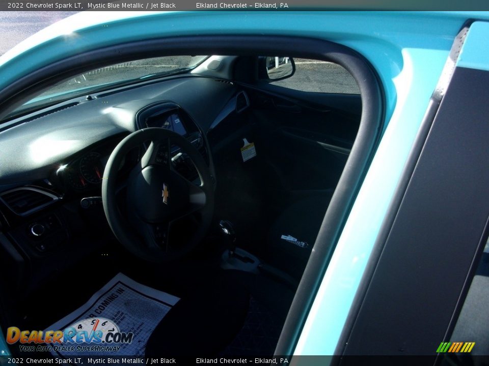 2022 Chevrolet Spark LT Mystic Blue Metallic / Jet Black Photo #12