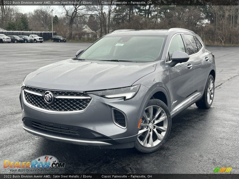 2022 Buick Envision Avenir AWD Satin Steel Metallic / Ebony Photo #1