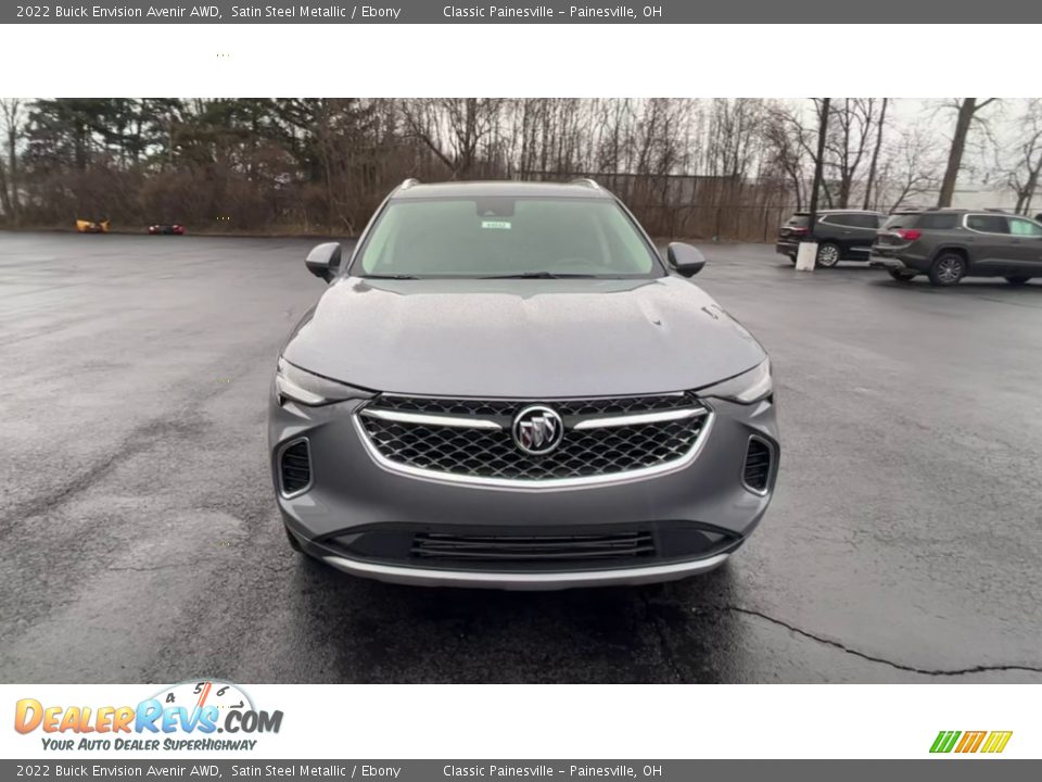 2022 Buick Envision Avenir AWD Satin Steel Metallic / Ebony Photo #3