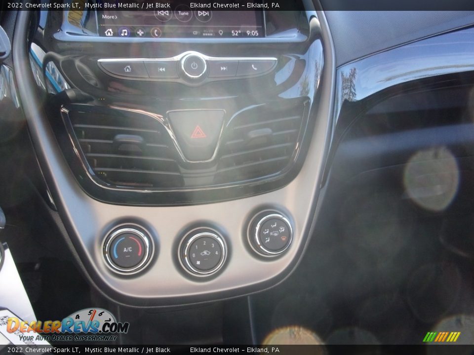 2022 Chevrolet Spark LT Mystic Blue Metallic / Jet Black Photo #26