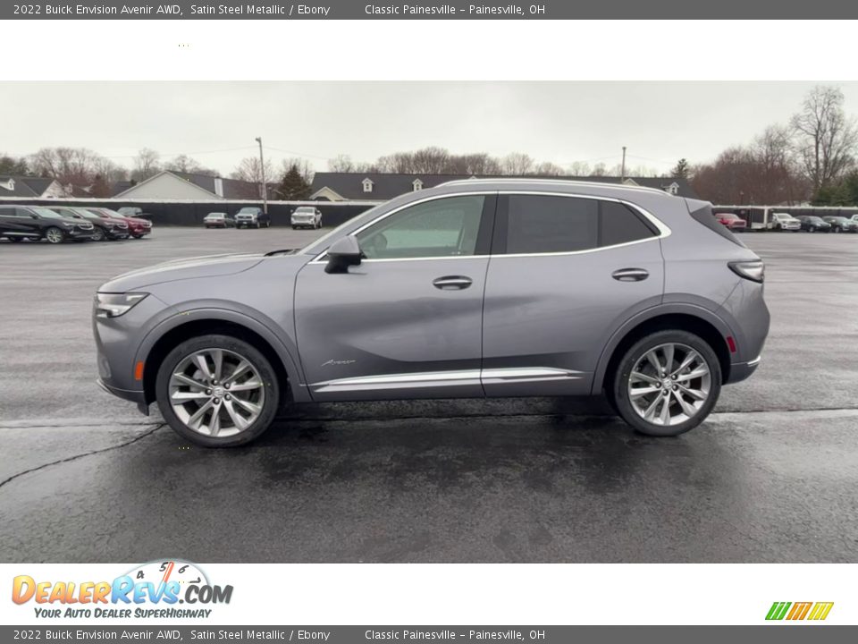 2022 Buick Envision Avenir AWD Satin Steel Metallic / Ebony Photo #5