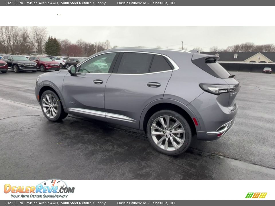 2022 Buick Envision Avenir AWD Satin Steel Metallic / Ebony Photo #6