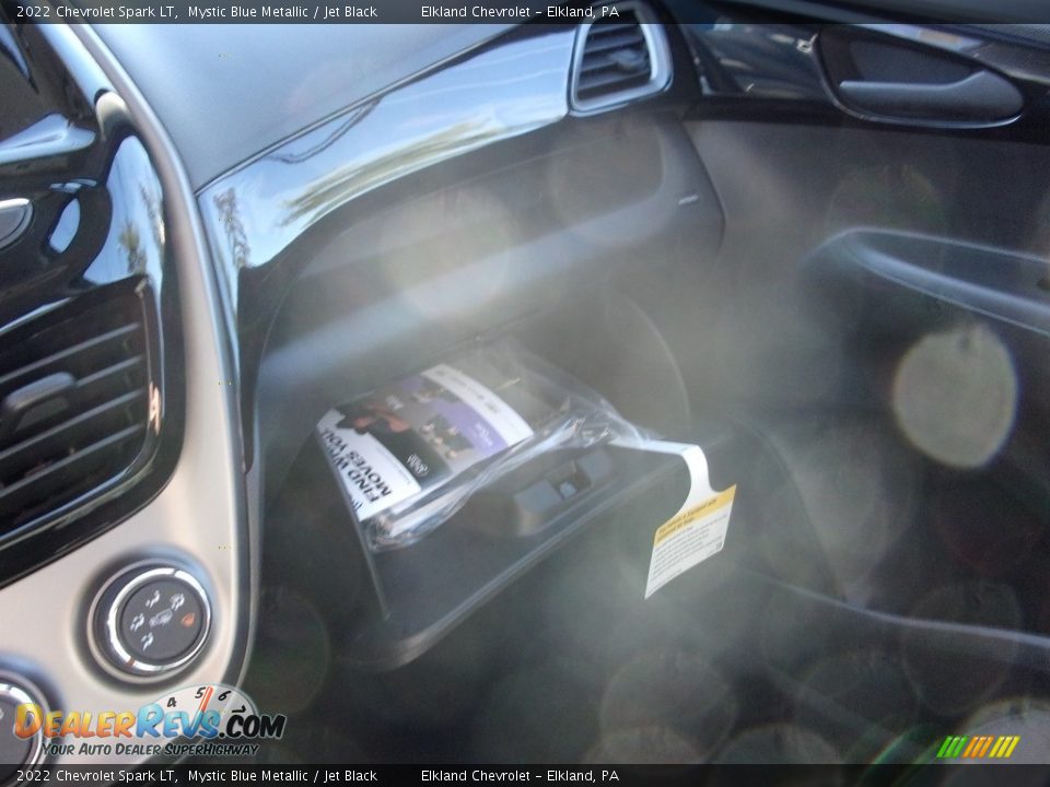 2022 Chevrolet Spark LT Mystic Blue Metallic / Jet Black Photo #29