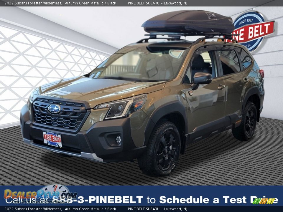 2022 Subaru Forester Wilderness Autumn Green Metallic / Black Photo #1