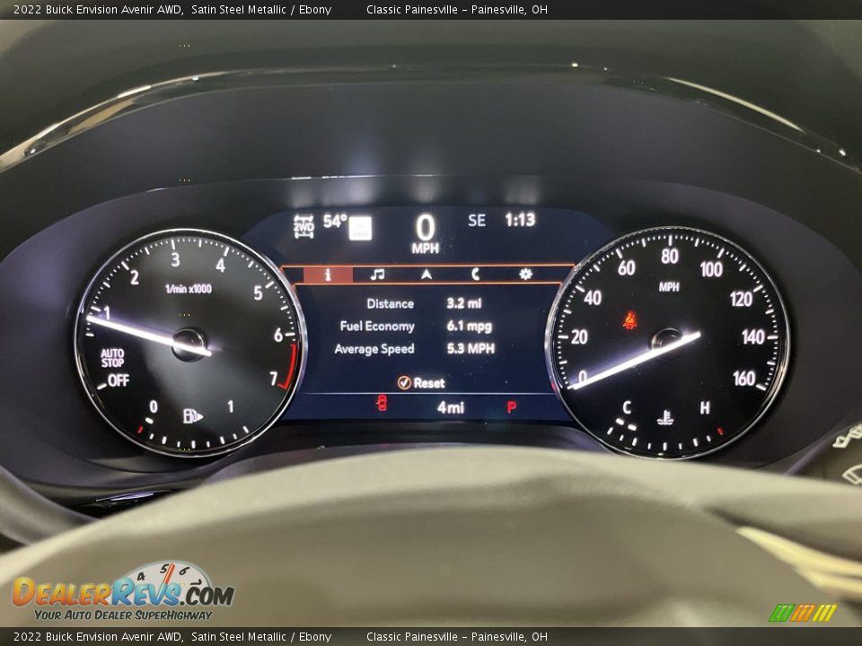 2022 Buick Envision Avenir AWD Satin Steel Metallic / Ebony Photo #11