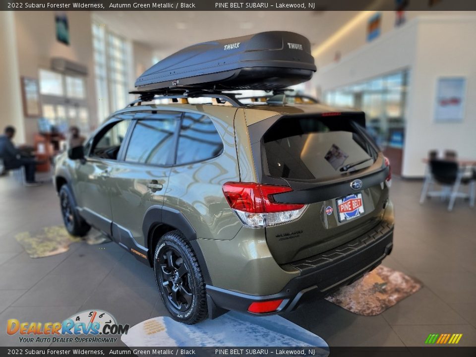 2022 Subaru Forester Wilderness Autumn Green Metallic / Black Photo #6