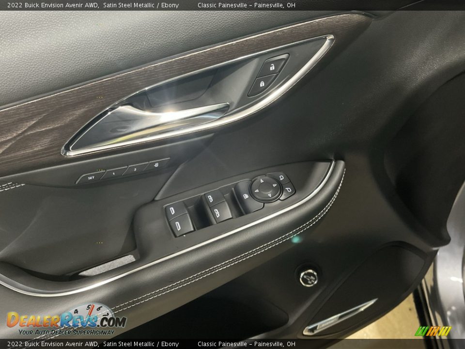 2022 Buick Envision Avenir AWD Satin Steel Metallic / Ebony Photo #24