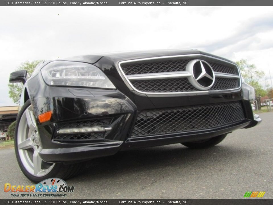2013 Mercedes-Benz CLS 550 Coupe Black / Almond/Mocha Photo #2