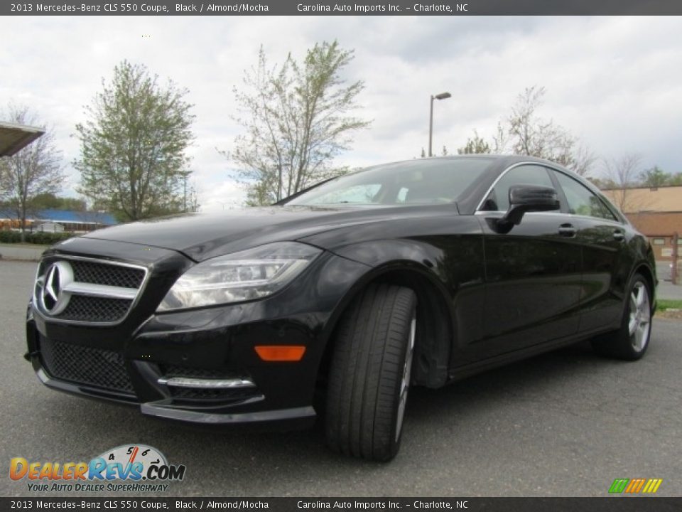 2013 Mercedes-Benz CLS 550 Coupe Black / Almond/Mocha Photo #6