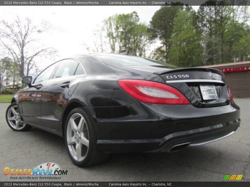 2013 Mercedes-Benz CLS 550 Coupe Black / Almond/Mocha Photo #8