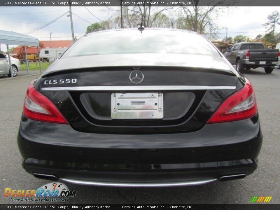 2013 Mercedes-Benz CLS 550 Coupe Black / Almond/Mocha Photo #9