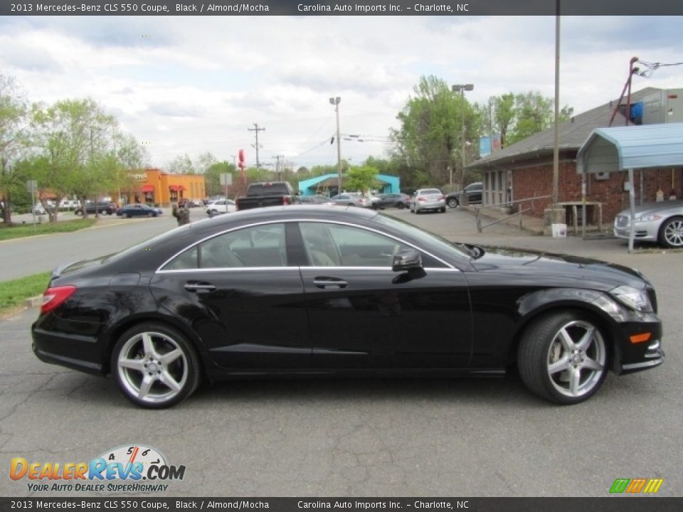 2013 Mercedes-Benz CLS 550 Coupe Black / Almond/Mocha Photo #11