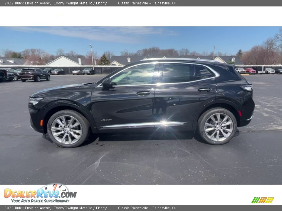 Ebony Twilight Metallic 2022 Buick Envision Avenir Photo #5