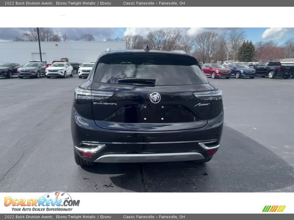 2022 Buick Envision Avenir Ebony Twilight Metallic / Ebony Photo #7
