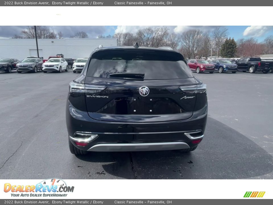 2022 Buick Envision Avenir Ebony Twilight Metallic / Ebony Photo #7