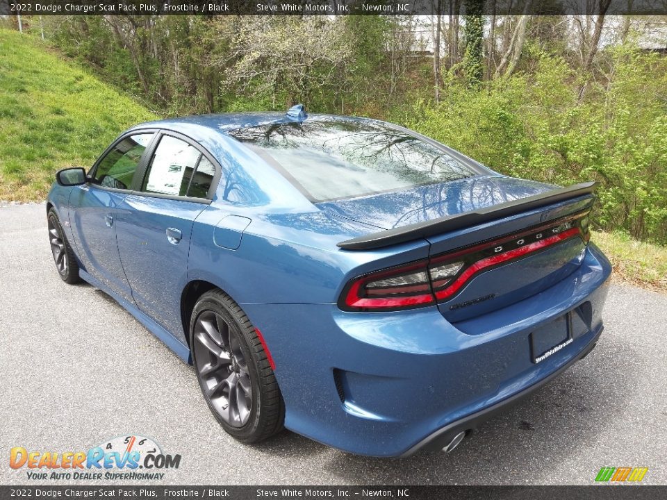 2022 Dodge Charger Scat Pack Plus Frostbite / Black Photo #8