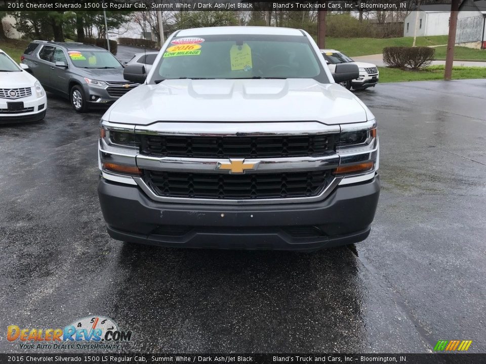 2016 Chevrolet Silverado 1500 LS Regular Cab Summit White / Dark Ash/Jet Black Photo #3