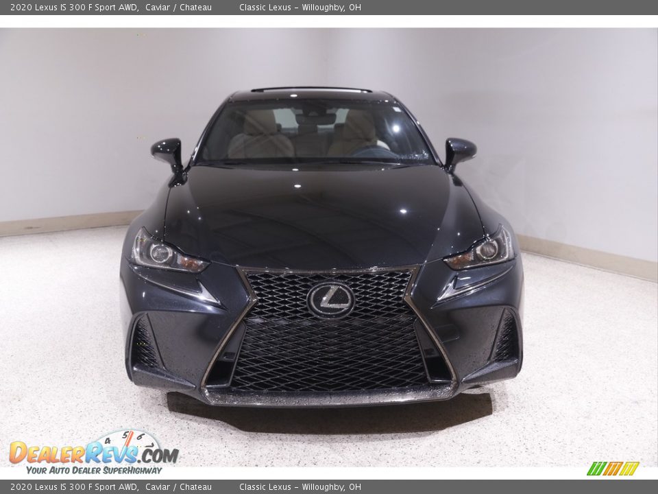 2020 Lexus IS 300 F Sport AWD Caviar / Chateau Photo #2