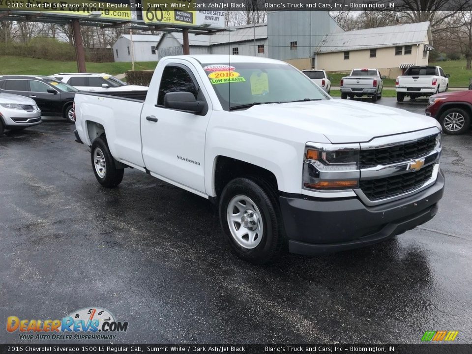 Summit White 2016 Chevrolet Silverado 1500 LS Regular Cab Photo #4