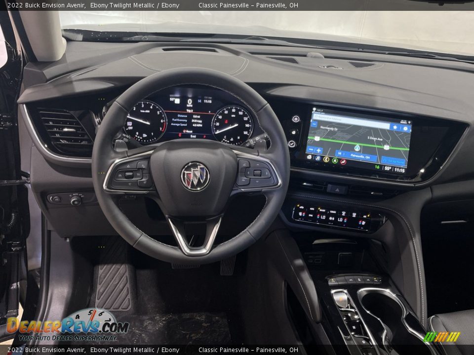 2022 Buick Envision Avenir Ebony Twilight Metallic / Ebony Photo #21