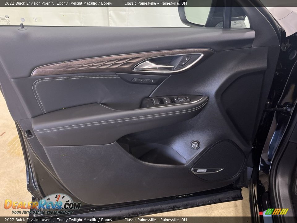 2022 Buick Envision Avenir Ebony Twilight Metallic / Ebony Photo #23