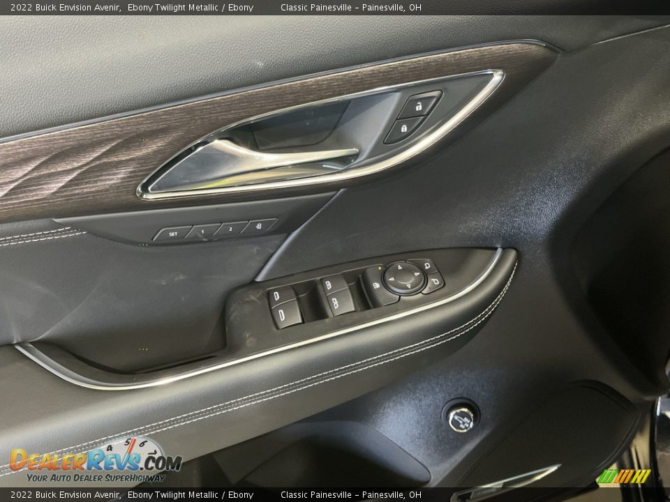 2022 Buick Envision Avenir Ebony Twilight Metallic / Ebony Photo #24