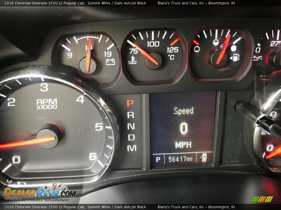 2016 Chevrolet Silverado 1500 LS Regular Cab Gauges Photo #14