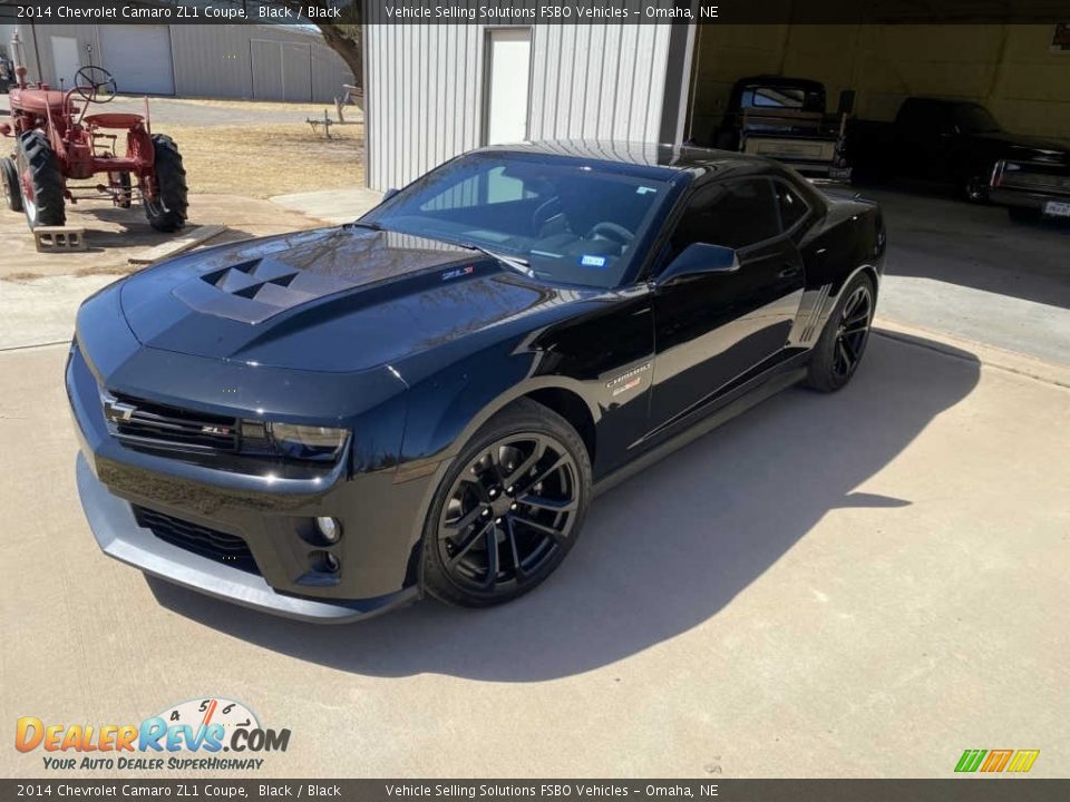 2014 Chevrolet Camaro ZL1 Coupe Black / Black Photo #1