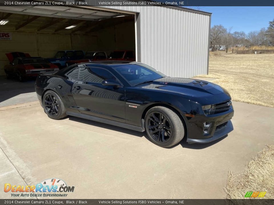 2014 Chevrolet Camaro ZL1 Coupe Black / Black Photo #8