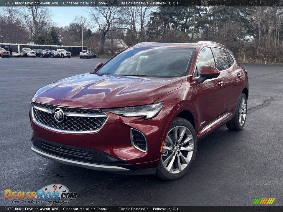 2022 Buick Envision Avenir AWD Cinnabar Metallic / Ebony Photo #1