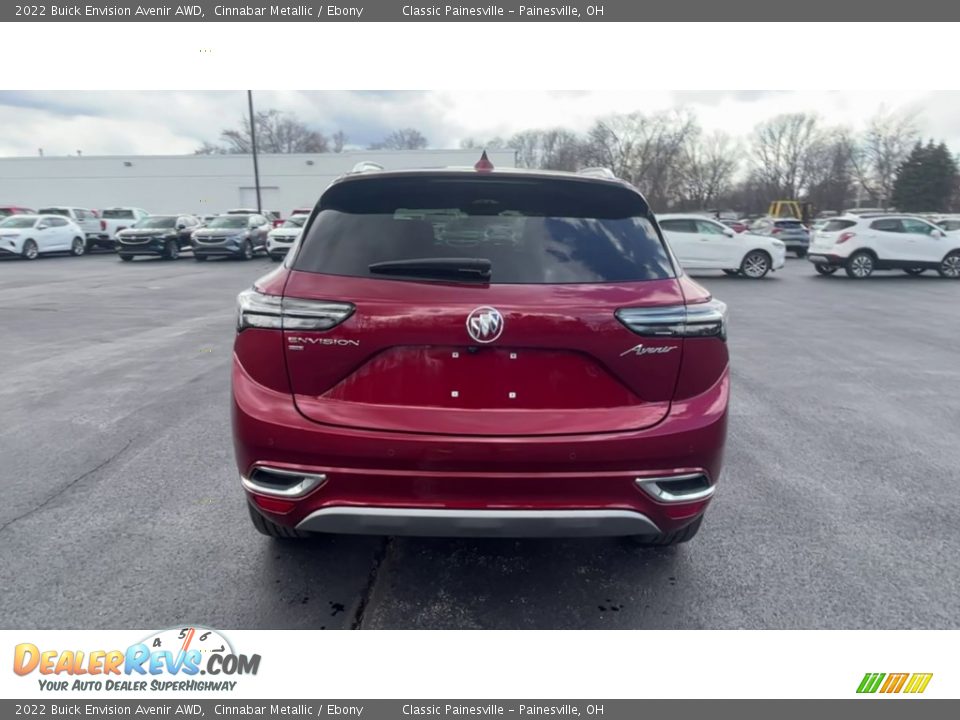 2022 Buick Envision Avenir AWD Cinnabar Metallic / Ebony Photo #7