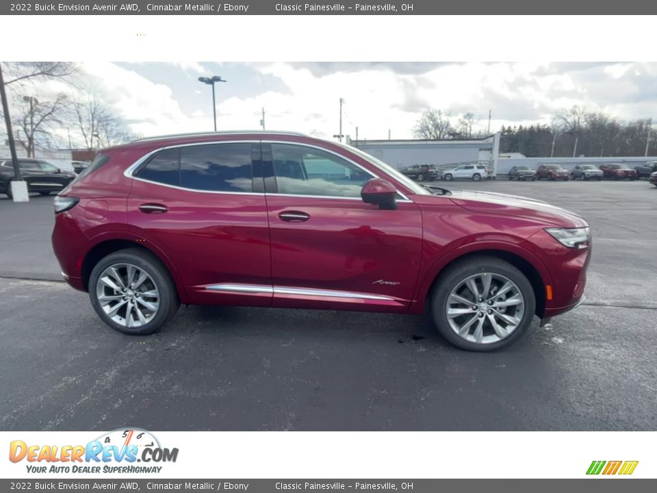 2022 Buick Envision Avenir AWD Cinnabar Metallic / Ebony Photo #9