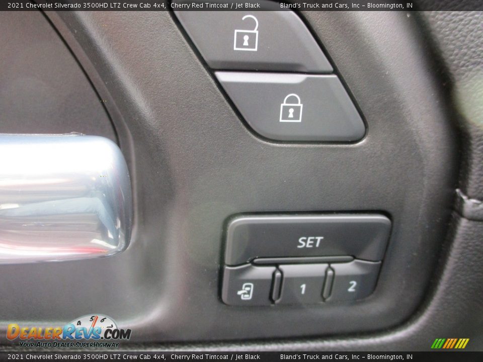 2021 Chevrolet Silverado 3500HD LTZ Crew Cab 4x4 Cherry Red Tintcoat / Jet Black Photo #10