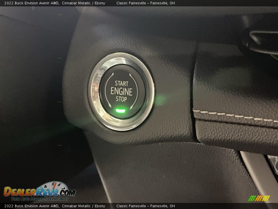 2022 Buick Envision Avenir AWD Cinnabar Metallic / Ebony Photo #17