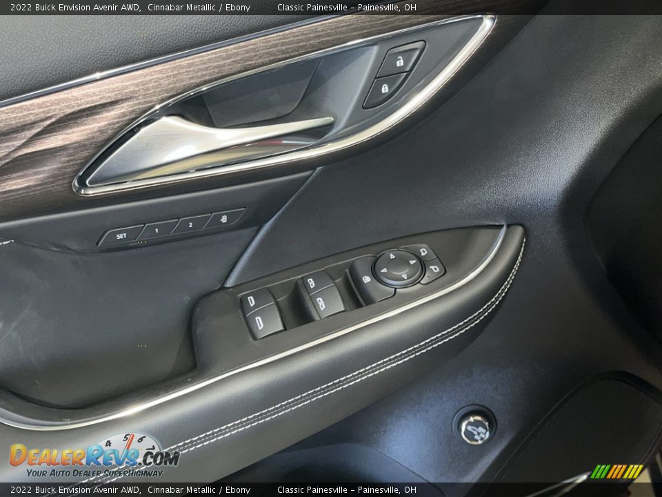 2022 Buick Envision Avenir AWD Cinnabar Metallic / Ebony Photo #24