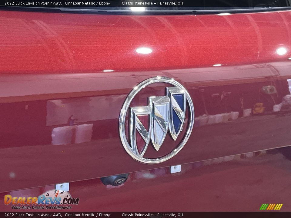 2022 Buick Envision Avenir AWD Cinnabar Metallic / Ebony Photo #32