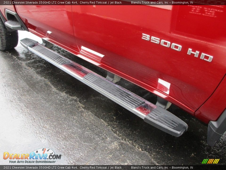 2021 Chevrolet Silverado 3500HD LTZ Crew Cab 4x4 Cherry Red Tintcoat / Jet Black Photo #36