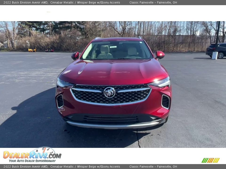 2022 Buick Envision Avenir AWD Cinnabar Metallic / Whisper Beige w/Ebony Accents Photo #3