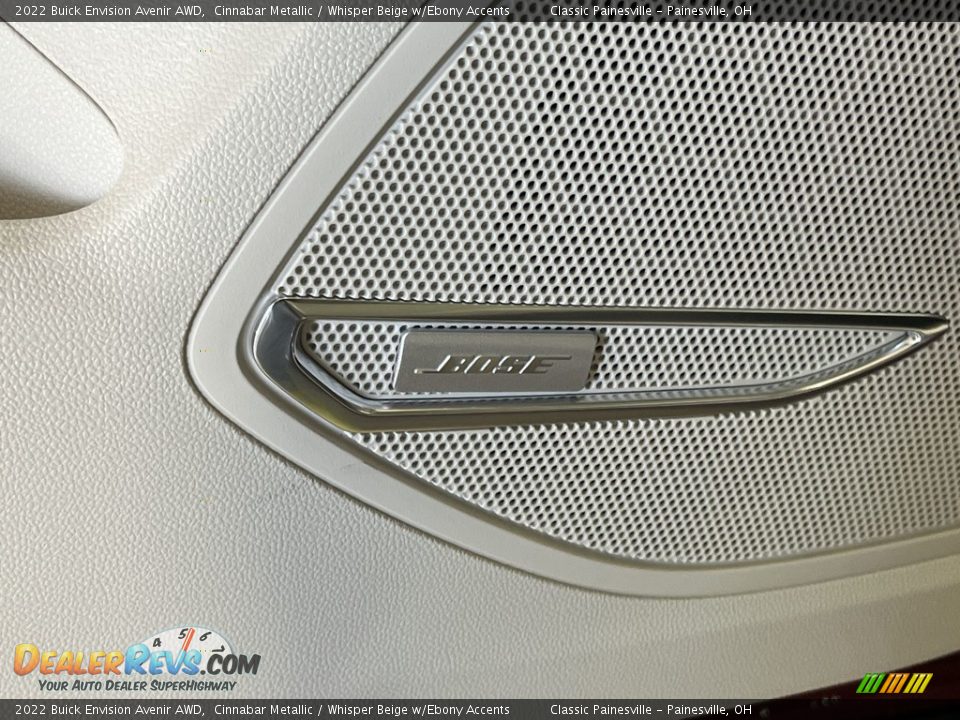 2022 Buick Envision Avenir AWD Cinnabar Metallic / Whisper Beige w/Ebony Accents Photo #25