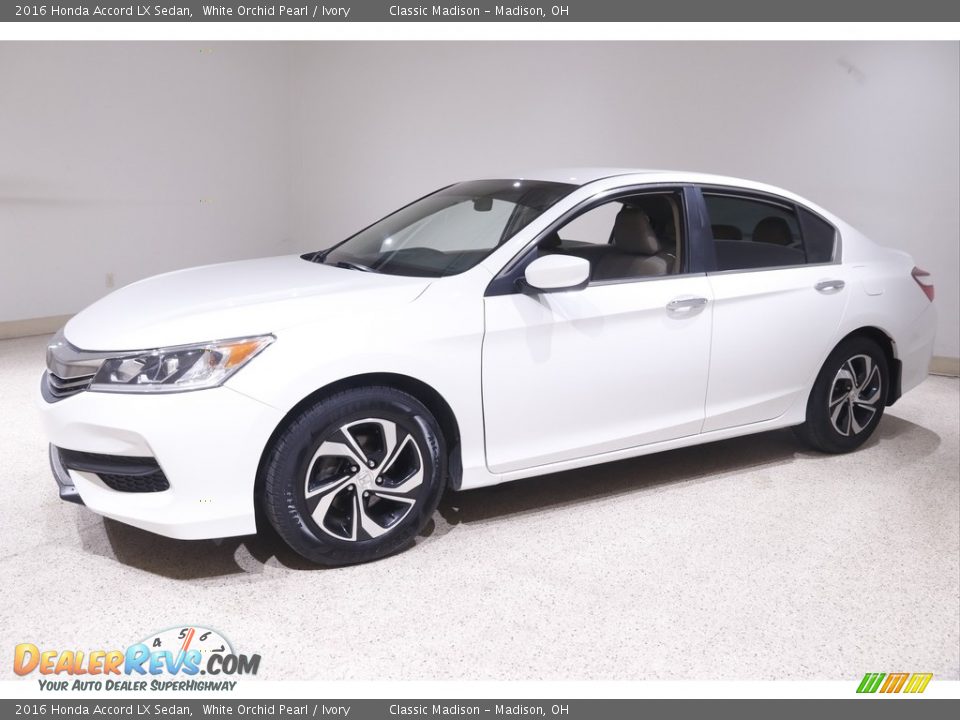 2016 Honda Accord LX Sedan White Orchid Pearl / Ivory Photo #3