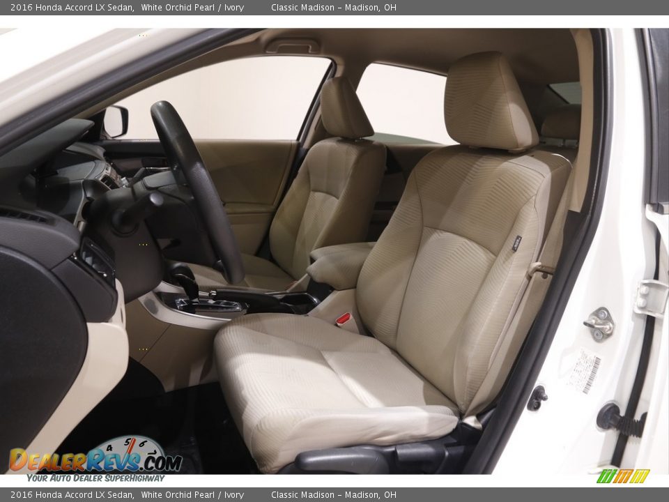 2016 Honda Accord LX Sedan White Orchid Pearl / Ivory Photo #5