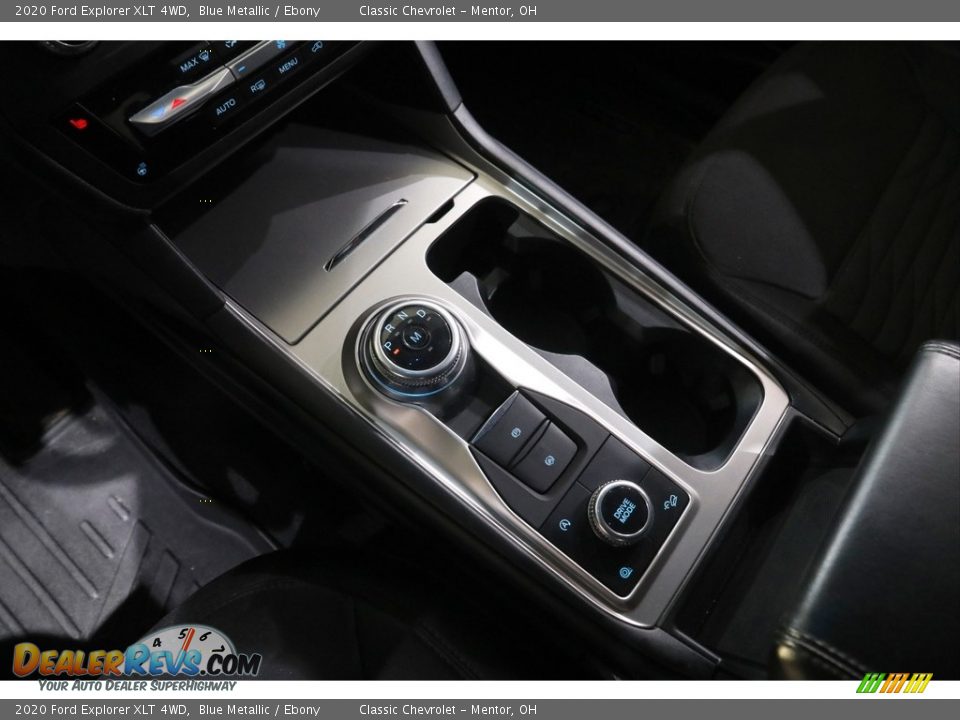 2020 Ford Explorer XLT 4WD Blue Metallic / Ebony Photo #14
