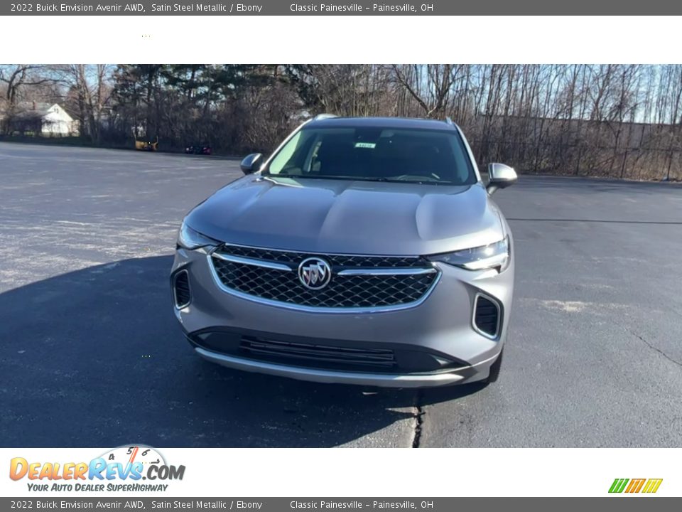 2022 Buick Envision Avenir AWD Satin Steel Metallic / Ebony Photo #3