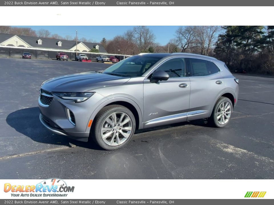 Front 3/4 View of 2022 Buick Envision Avenir AWD Photo #4